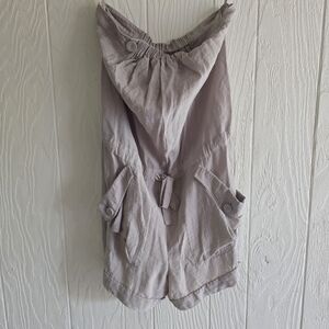 BCBGMAXAZRIA Strapless Jumpsuit Sz 6